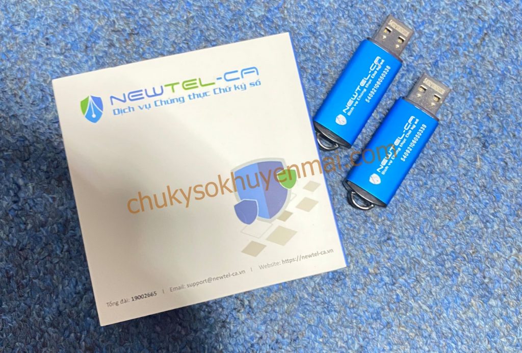 Chữ ký số Token Newtel-CA