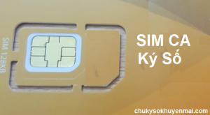 SIM Ký số