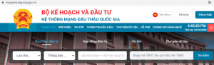 Mạng đấu thầu quốc gia