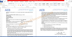 Mẫu đăng ký nộp thuế điện tử ACB